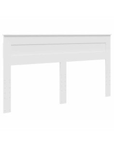Testiera con testiera Bianco 180 cm Legno multistrato 2