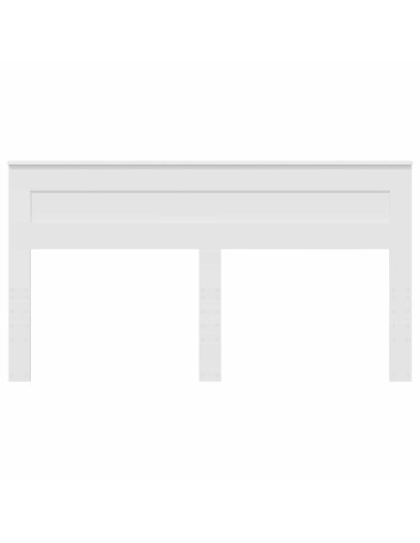 Testiera con testiera Bianco 180 cm Legno multistrato