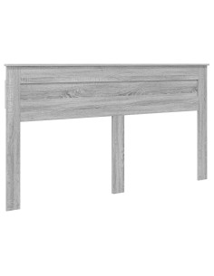 Testiera con testiera Grigio Sonoma 180 cm Legno multistrato 2