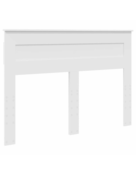 Testiera con testiera Bianco 160 cm Legno multistrato
