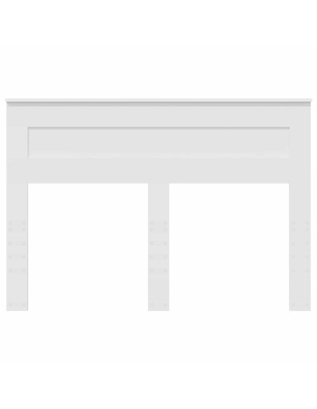 Testiera con testiera Bianco 160 cm Legno multistrato