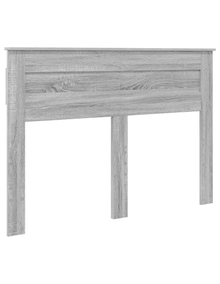 Testiera con testiera Grigio Sonoma 160 cm Legno multistrato