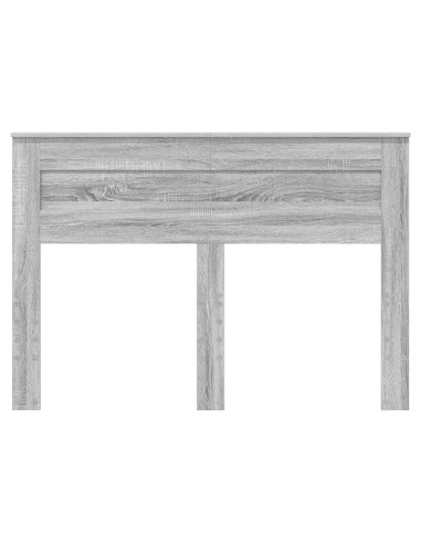 Testiera con testiera Grigio Sonoma 160 cm Legno multistrato