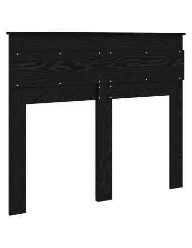 Testiera con testiera Rovere Nero 135 cm Legno multistrato