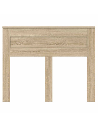 Testiera con testiera Rovere Sonoma 135 cm Legno multistrato