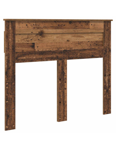 Testiera con testiera Legno vecchio 120 cm Legno multistrato