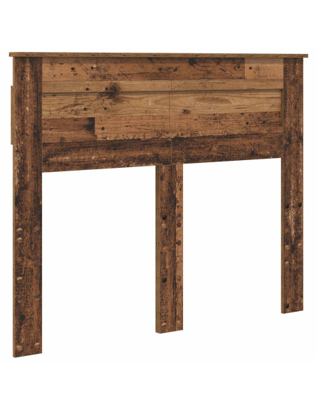 Testiera con testiera Legno vecchio 120 cm Legno multistrato