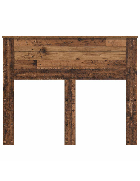 Testiera con testiera Legno vecchio 120 cm Legno multistrato
