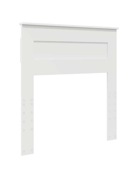 Testiera con testiera Bianco 100 cm Legno multistrato