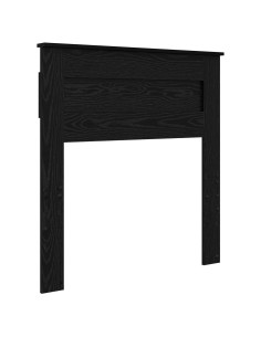 Testiera con testiera Rovere Nero 100 cm Legno multistrato 2