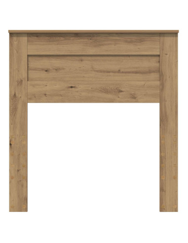 Testiera Rovere artigianale 90 cm Legno multistrato