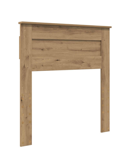 Testiera Rovere artigianale 80 cm Legno multistrato