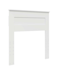 Testiera con testiera Bianco 75 cm Legno multistrato 2
