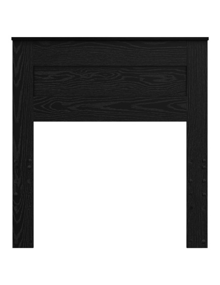 Testiera con testiera Rovere Nero 75 cm Legno multistrato