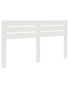 Testiera con testiera Bianco 180 cm Legno multistrato 2