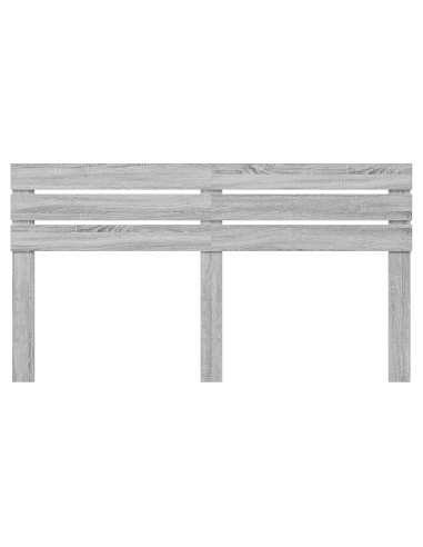 Testiera con testiera Grigio Sonoma 180 cm Legno multistrato