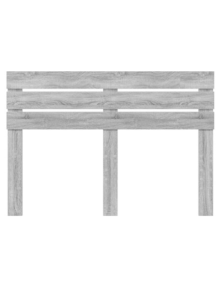 Testiera con testiera Grigio Sonoma 160 cm Legno multistrato