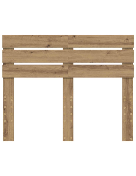 Testiera Rovere artigianale 135 cm Legno multistrato