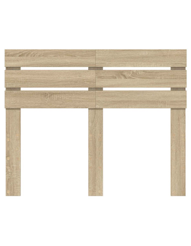 Testiera con testiera Rovere Sonoma 120 cm Legno multistrato
