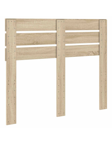Testiera con testiera Rovere Sonoma 120 cm Legno multistrato