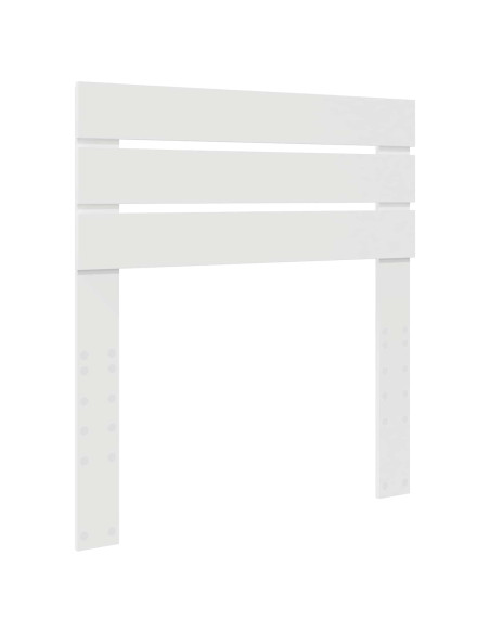 Testiera con testiera Bianco 100 cm Legno multistrato