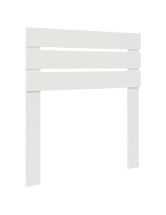 Testiera con testiera Bianco 90 cm Legno multistrato 2