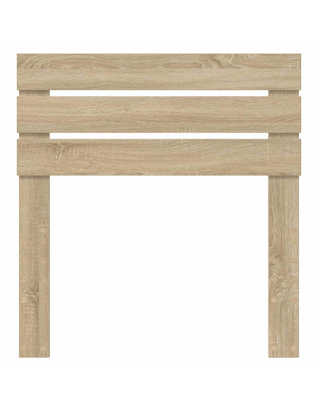 Testiera con testiera Rovere Sonoma 80 cm Legno multistrato