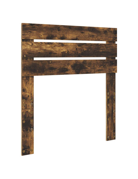 Testiera con testiera Rovere fumé 80 cm Legno multistrato