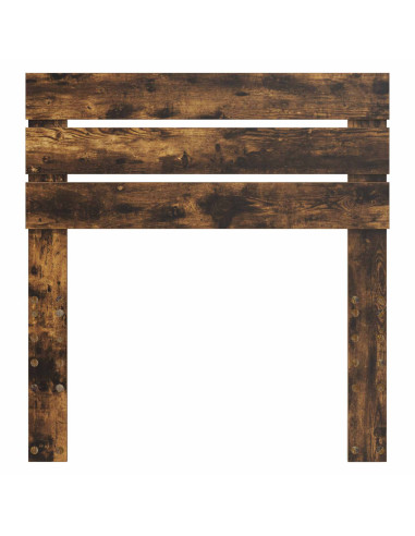Testiera con testiera Rovere fumé 80 cm Legno multistrato