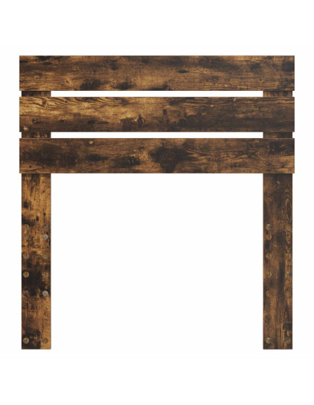 Testiera con testiera Rovere fumé 75 cm Legno multistrato