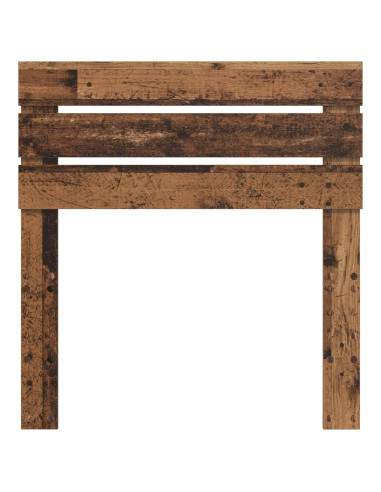 Testiera con testiera Legno vecchio 75 cm Legno multistrato