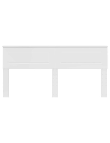 Testiera con testiera Bianco Lucido 200 cm Legno multistrato