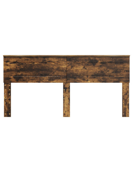 Testiera con testiera Rovere fumé 200 cm Legno multistrato