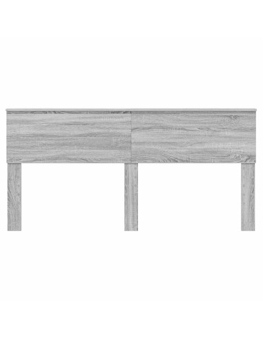 Testiera con testiera Grigio Sonoma 200 cm Legno multistrato