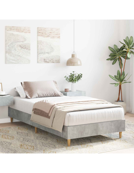 Struttura del letto Grigio Cemento 80 x 200 cm