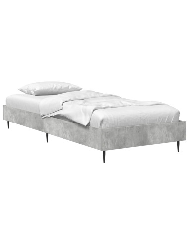 Struttura del letto Grigio Cemento 80 x 200 cm