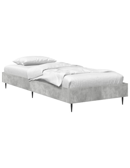 Struttura del letto Grigio Cemento 80 x 200 cm