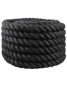 Corda di Juta 50 Nero 100% juta Tossa