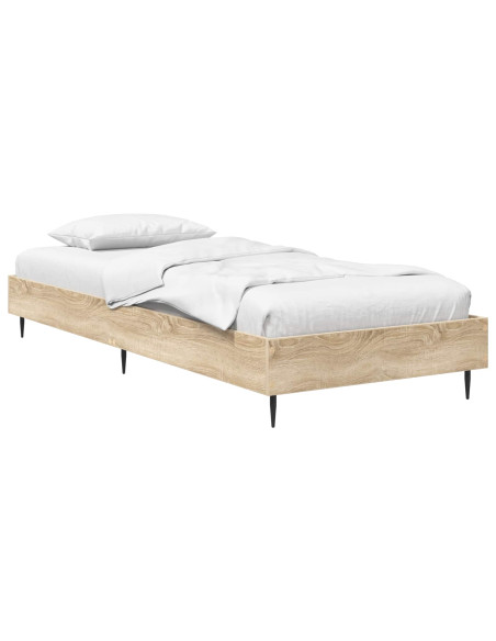 Struttura del letto Rovere Sonoma 80 x 200 cm