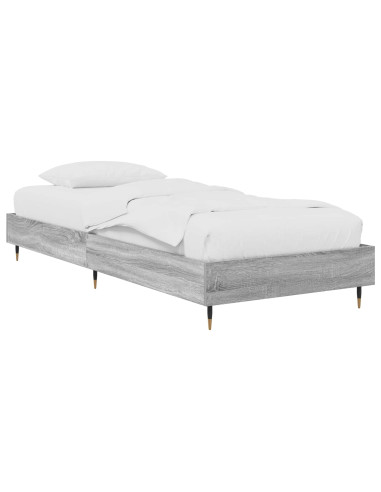 Struttura del letto Sonoma grigio 80 x 200 cm