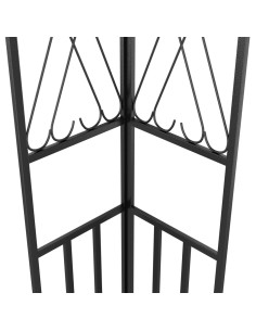 Gazebo 3x4 m Grigio Talpa in Tessuto