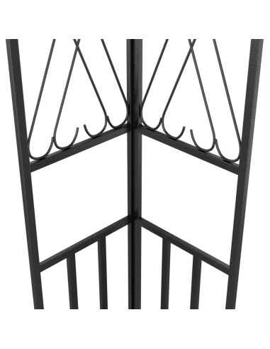 Gazebo 3x4 m Grigio Talpa in Tessuto