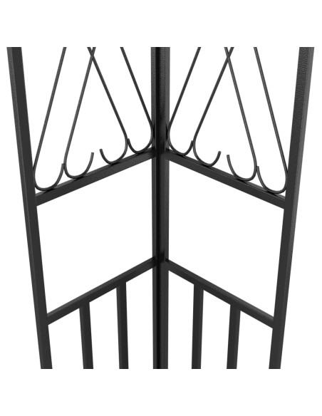 Gazebo 3x4 m Grigio Talpa in Tessuto