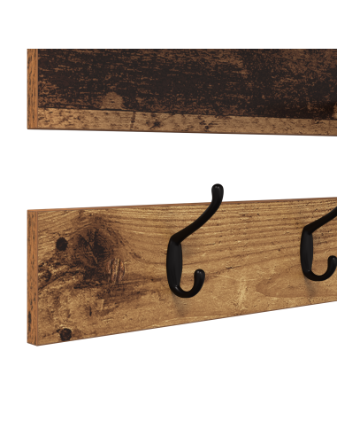 Appendiabiti a muro Legno vecchio 90 x 15 x 36 cm