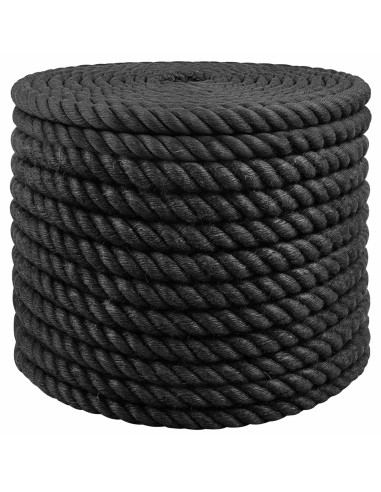 Corda di Juta 16 Nero 100% juta Tossa