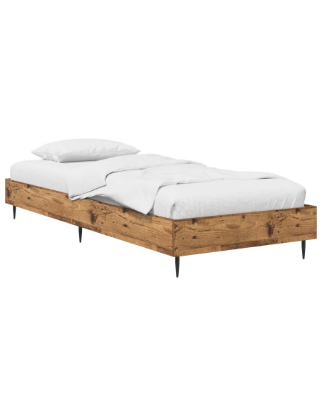 Struttura del letto Legno antico 80 x 200 cm