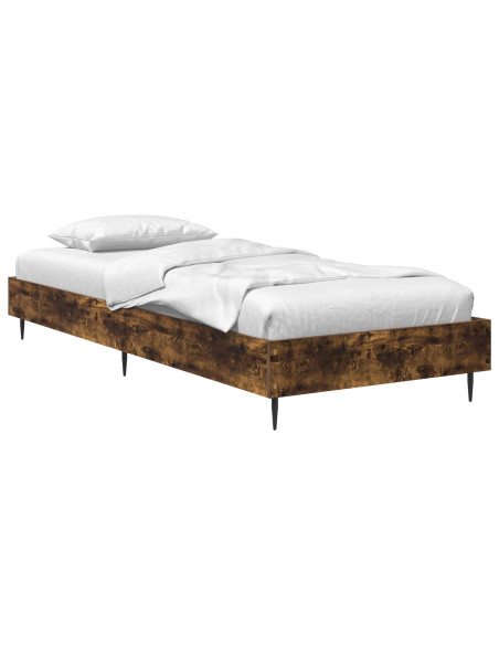 Struttura del letto Rovere Fumo 80 x 200 cm