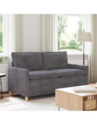 Divano Grigio Scuro 156 x 81 x 87,5 cm Poliestere