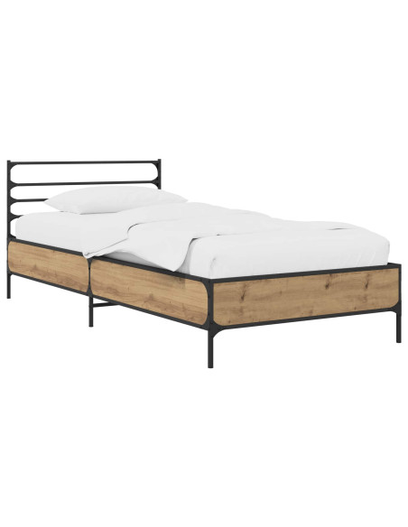 Struttura del letto Rovere Artigianale 80 x 200 cm