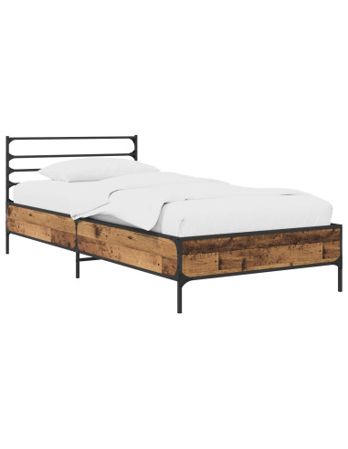Struttura del letto Legno antico 80 x 200 cm
